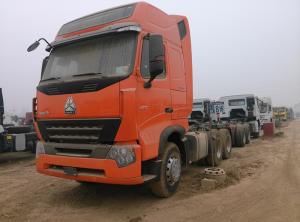 Wholesale ISO / CCC Prime Truck And Trailer , Truck Prime Mover LHD 6X4 3 Axle Tractor Truck from china suppliers