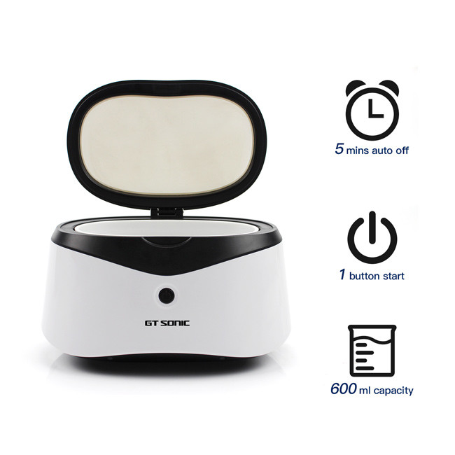 Multifunctional Mini Ultrasonic Cleaning Machine 600ml Fixed Cleaning Time