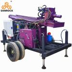 Water Borehole Drilling Equipment 300meter Hydraulic Drilling Rig Portable Water