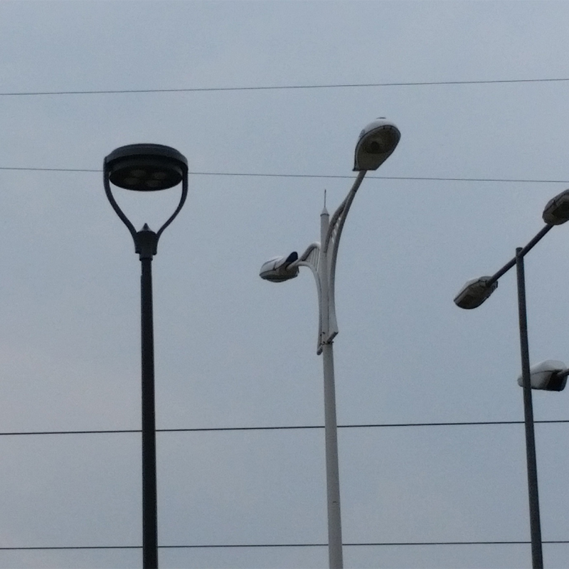 IP65 Garden LED Lamp with Customized 9 Lens 6 Lens 4 Lens and 85-265V Input Voltage