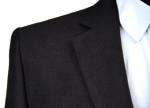 All Cotton Mens Black Blazer Jacket Adults Office Worker 42 - 62 Size