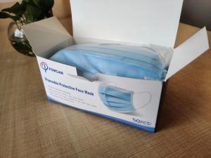 Wholesale Non Woven Fabric 17.5*9.5 Cm Disposable Protective Face Mask from china suppliers