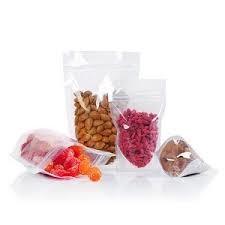 Wholesale 140 Microns Stand Up Packaging Pouches Coconut Oil transparent from china suppliers
