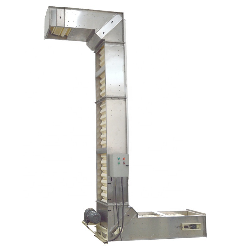 OEM Custom Food Grade Stainless Steel Z Type Bucket Elevator Chain Conveyor