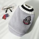 Trendy Pet Vest Preppy Style Knitted Waistcoat For Dog Cat