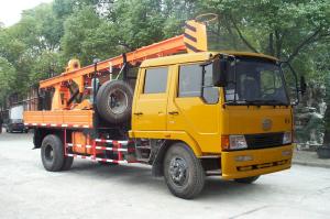 Wholesale G-1 Mobile Truck Mounted hydraulic engineering geological exploration and construction Drilling Rig from china suppliers