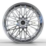 Custom Nissan Gtr 2 Piece Forged 20 Polish Rim 6061 T6 Aluminum Alloy 5x114.3