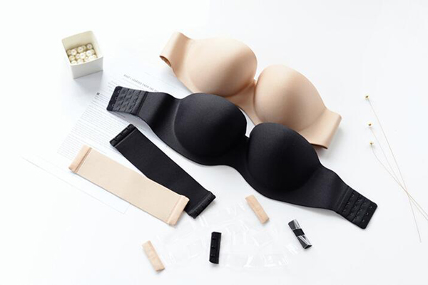 Factory wholesale one piece women's plus size strapless bras