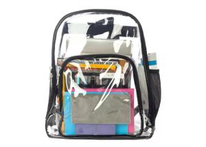 Wholesale Transparent Clear PVC Business Casual Backpack Foldable For Travel from china suppliers