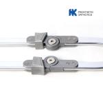 Adult 19mm Stainless Steel Orthotic Knee Joints , Drop Lock Knee Joint