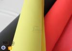 Yellow 0.5mm 530g 100cm PU Fiberglass Cloth Thermal Insulation Materials