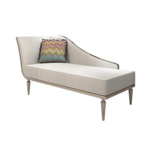 Wholesale Hotel rooms furniture Leisure Chaise sofa used Carving wood frame with Fabric upholstered in light luxury design from china suppliers