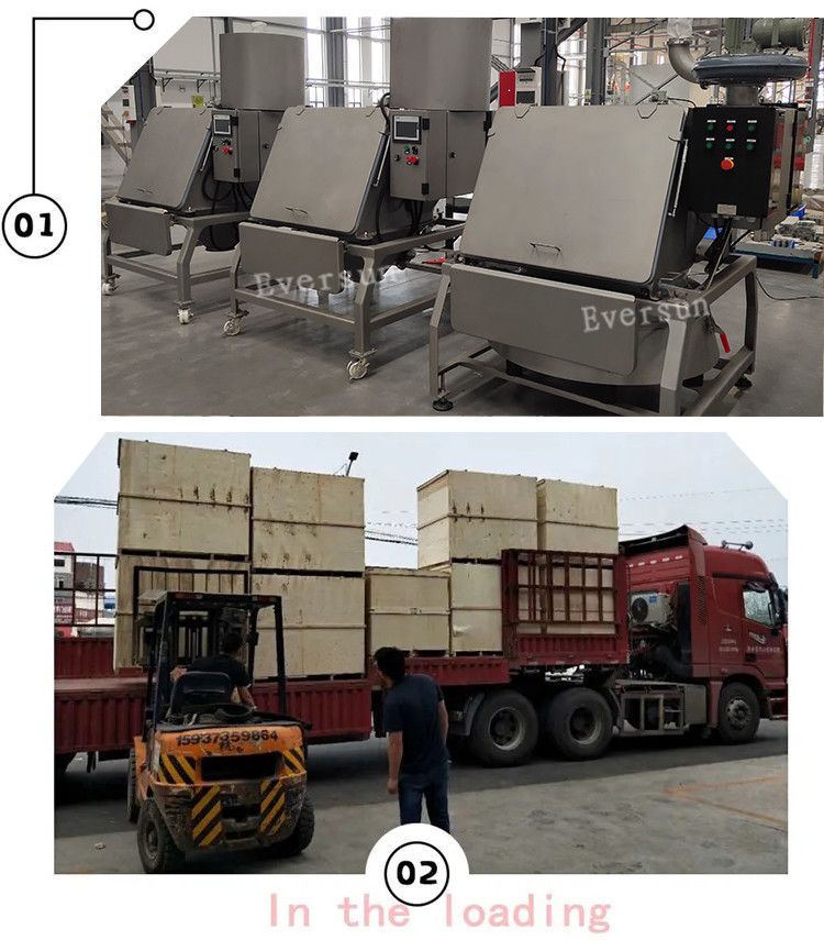 Full Automatic Bag Dump Station With Roller Conveyor For Bulk Bags Material