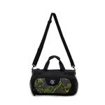 Black Mens Weekend Travel Bag With Removable Shoulder Strap , Gymnastics Bag