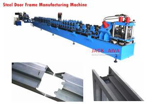 Wholesale Automatic Door Frame Roll Forming Machine , Steel Door Frame Manufacturing Machines from china suppliers
