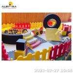 Merry Go Round Soft Play Rental Equipment Foam Soft Play Ground For Kids