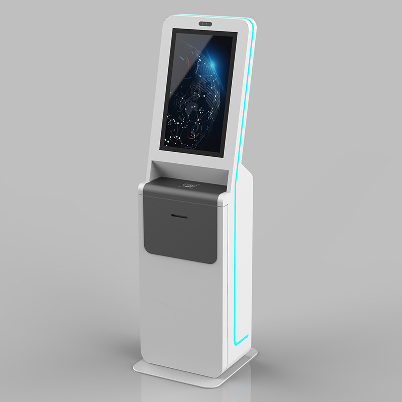 LEAN Windows Android Hotel Self Check In Kiosk Card Cash Coin Payment Self-Service Machine