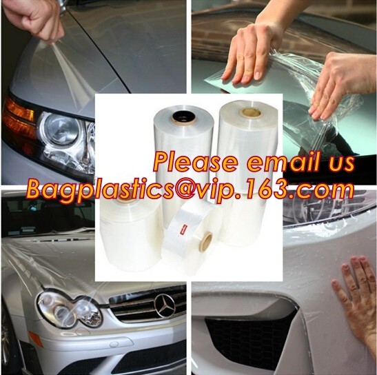 clear tint window car glass film for Auto Security protective film roll,Ultra clear PET film, acrylic coated pet film, P