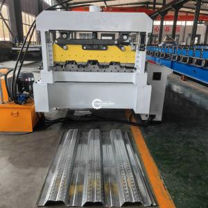 Wholesale YX1000 0.3-1.2mm Floor Deck Steel Profile Roll Forming Machine 380VAC For Turkey Market from china suppliers