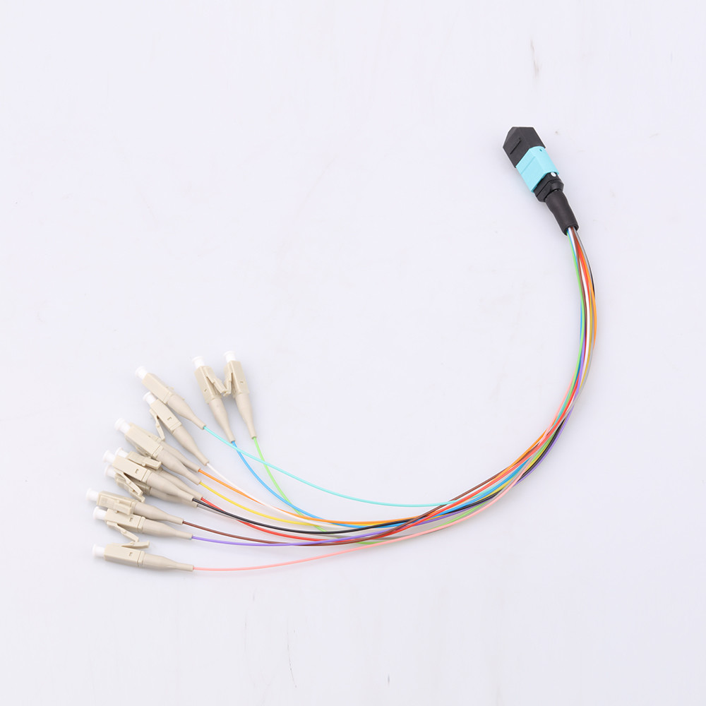 Single Mode Multimode Mpo Fanout Cable For Telecommunication