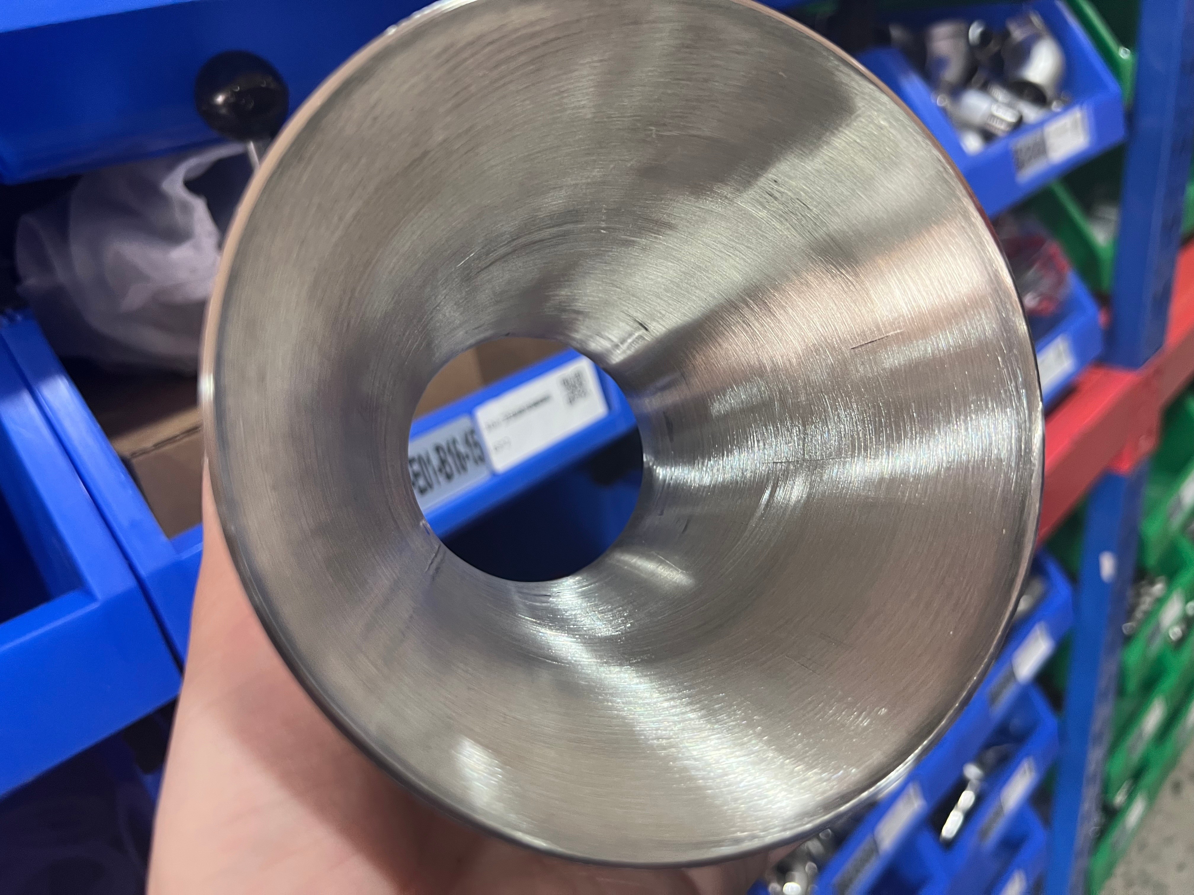 Sch5-SCH160 Stainless Steel Butt Welded Fittings Sand Rolled SS Concentric Reducer
