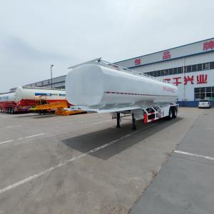 Wholesale 50t-70t Load Capacity 3 Axles 40000L -54000L Petrol Oil Tanker Fuel Tank Semi Trailer from china suppliers