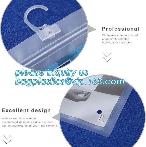 Zipper top laminating plastic packing bags for underwear, bags for clothes