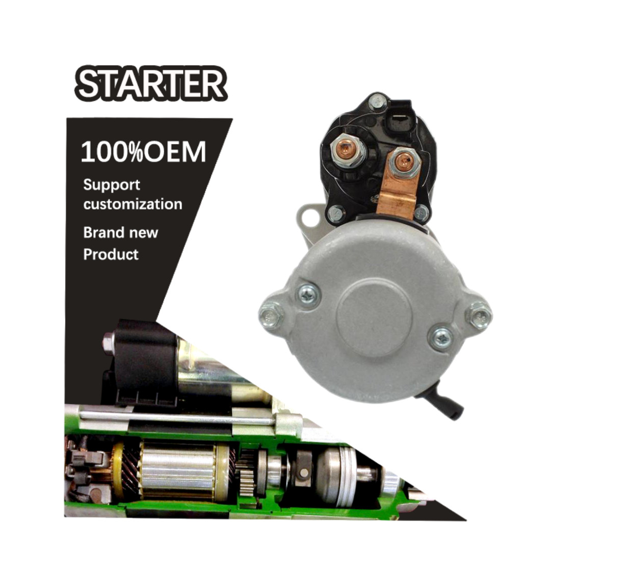 12V 11T CW STARTER MOTOR Toyota Lift Trucks 40-8FD35N 4380001140 438000-1140 28100-36760-71 281003676071