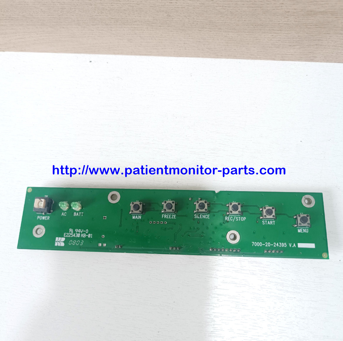 Mindray PM-7000 Patient Monitor Keyboard PN 7000-20-24395