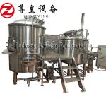 380V Mini 3 Vessel Brewhouse Equipment 0 - 80KW Power Electric / Steam Heating