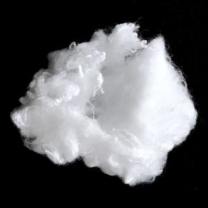 China 3.5D×32mm PE / PP Bicomponent Polyester Fiber With Wide Processing Applicability on sale