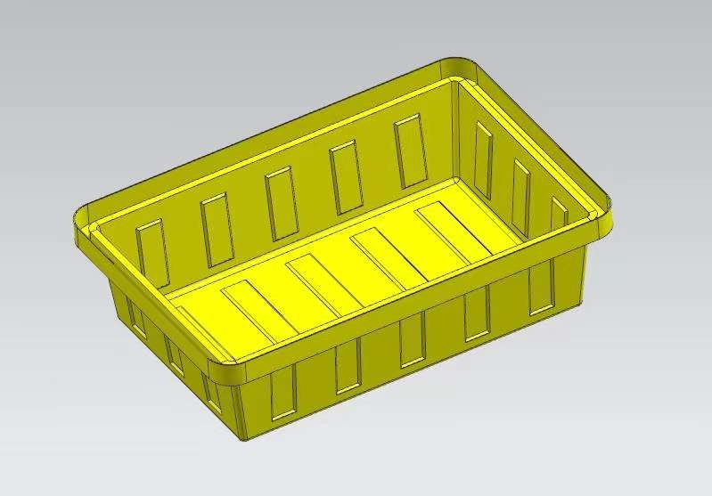 One hundred liter of square box mold for making plastic products