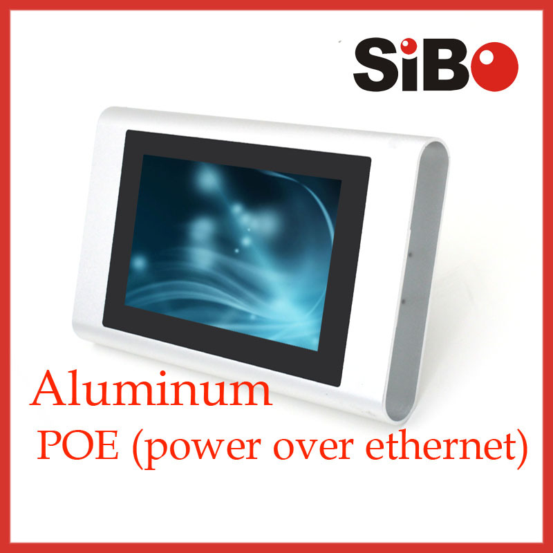On Wall Mount Rugged Android POE Tablet For Meeting Room Pre-ordering System