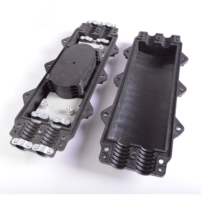 OEM FTTH 12 24 48 96 Core Fiber Optic Splice Closure IP66