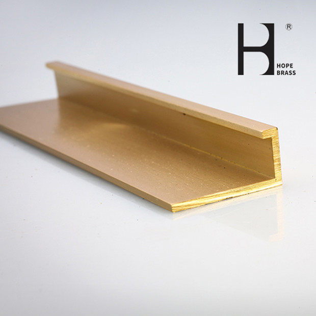Corrosion Resistant Hbp59-1 Brass L Profile With Mill Finish Surface