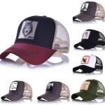 OEM Men Women Mesh Advertising Baseball Caps Polyester Material