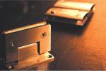 high quality 0 degree Stainless Steel Wall Mount Glass Clamp Wall to Door