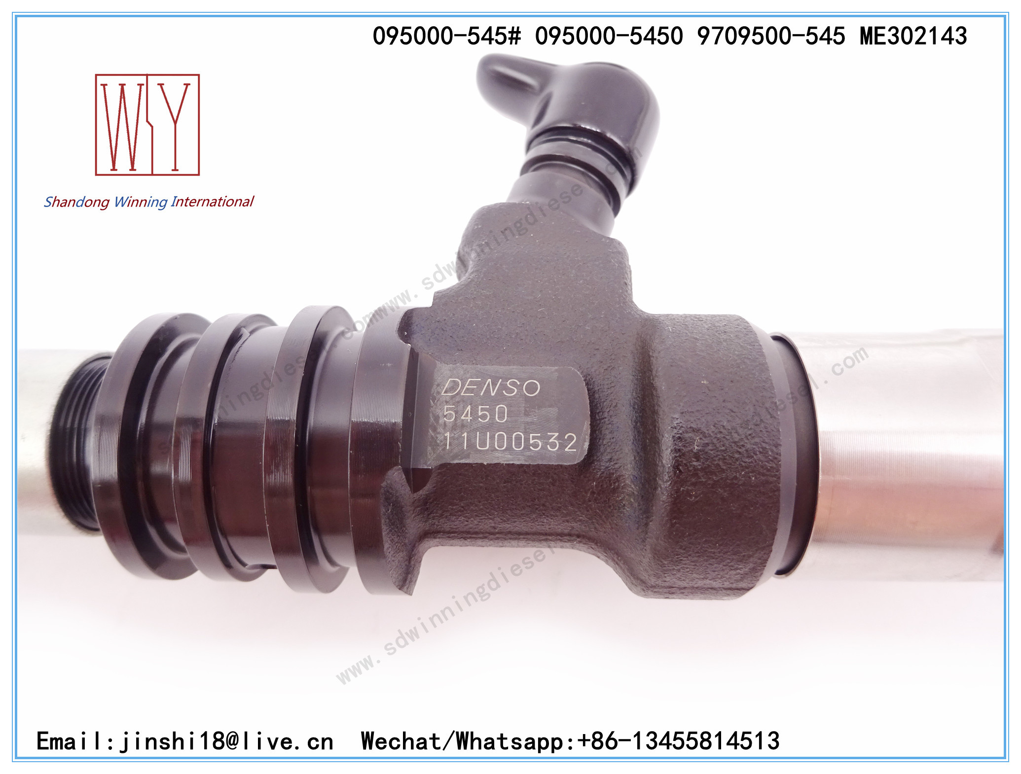 DENSO GENUINE AND BRAND NEW DIESEL COMMON RAIL FUEL INJECTOR 095000-5450 095000-5452 9709500-545 ME302143 0950005450