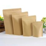 Food Grade Zipper Cpp Printed Kraft Paper Pouches