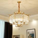 Warm White Crystal Modern Pendant Light Hanging Kitchen Lights 110V-240V