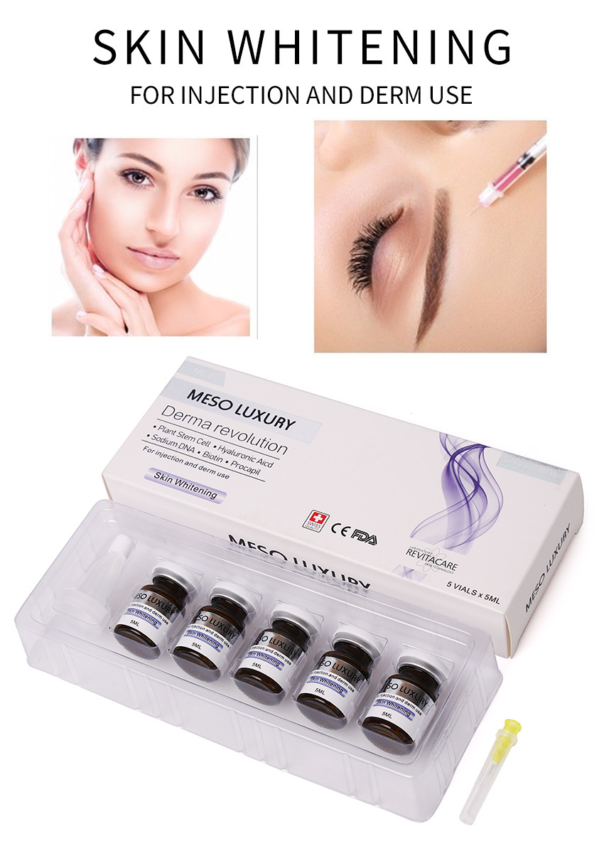 Brightening Skin Whitening Injection 5 bottle anti aging For dermapen