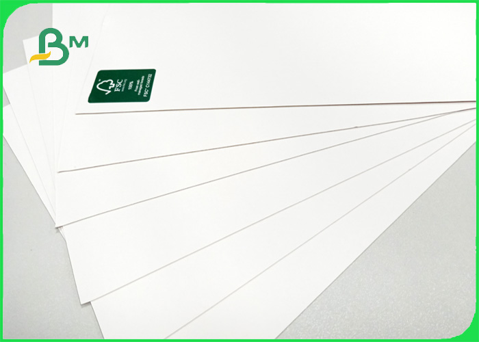 250gsm smooth surface FDA white face top of kraft liner for advertising Design