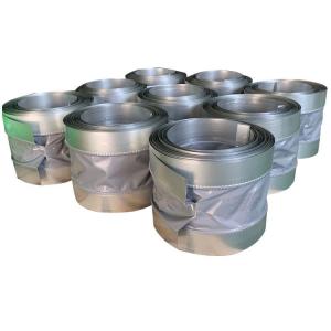 Wholesale Flame Retardant Cloth High Temperature Insulation Soft Connection Grey Green Color from china suppliers