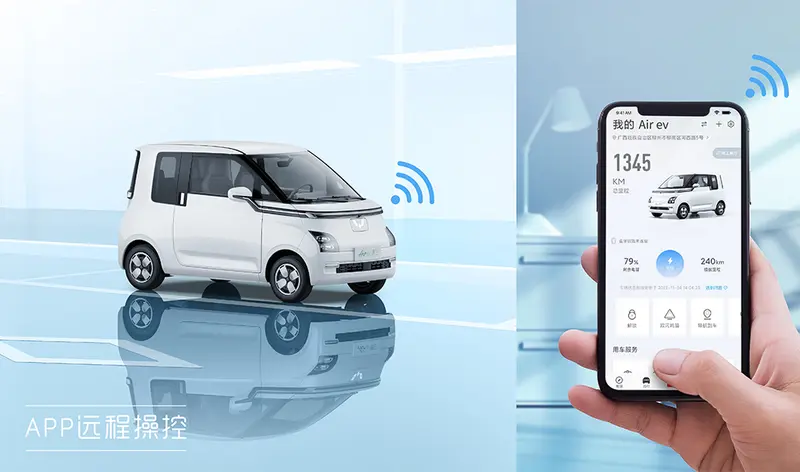 2023 Wuling Air Ev Range 300km Mini Electric Cars