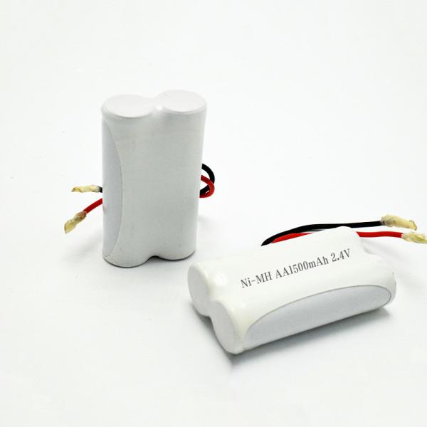 Emergency Lighting Battery OEM 2.4V Ni-Mh AA1500mAh Long Battery Life Rechargeab