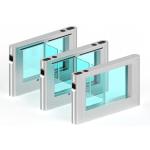 Metro Subway Station SS316 900mm QR Code Turnstile