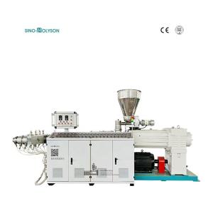 Wholesale HSJZ-65/132 4 Cavity PVC Electric Conduit Pipe Making Machine 100-200kg/H from china suppliers