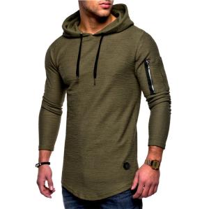 Wholesale Custom Gym Full Face Zip Hoodie Sportswear Running Jacket Basketbal For Men from china suppliers