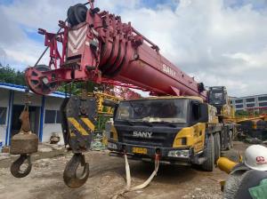 Wholesale STC800 80 Ton Truck Crane Powered by Weichai Engine and 5 Crane Jib from china suppliers