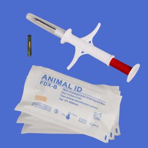 China 1.4 * 8mm Animal ID Microchip Implant Injectable Tracking Pet Tracking Injectable Transponders on sale